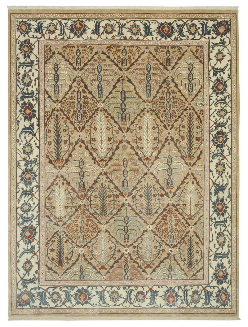 Vintage Uşak Halı Rug - 2.67 x 3.71m - SamaRugs