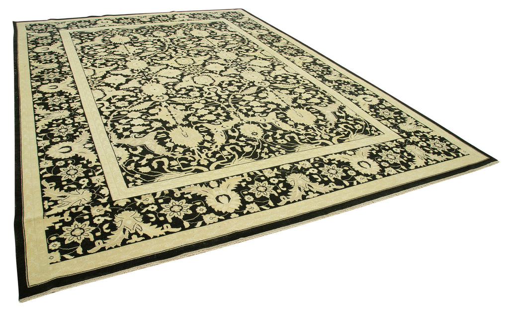Vintage Uşak Halı Rug - 2.87 x 4.04m