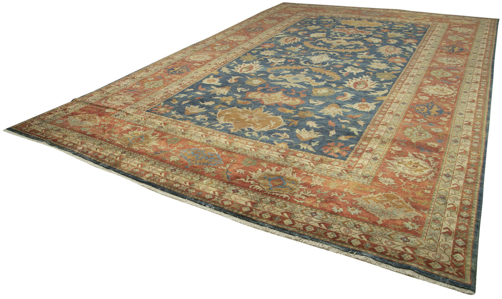 Vintage Uşak Halı Taban +N (20m² kadar) Rug - 3.67 x 5.30m