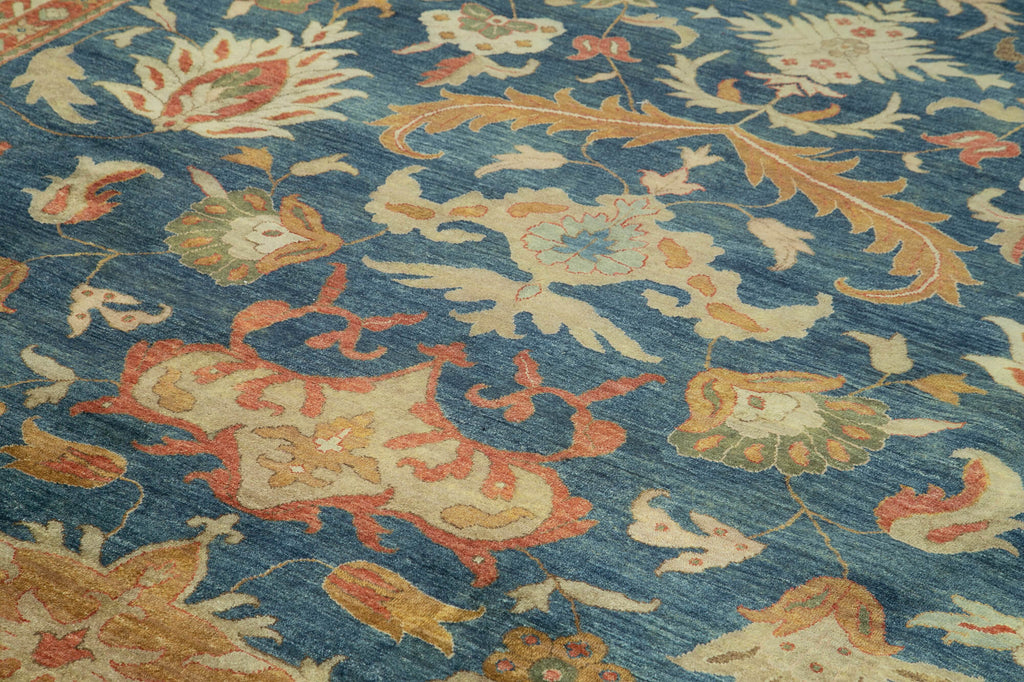 Vintage Uşak Halı Taban +N (20m² kadar) Rug - 3.67 x 5.30m