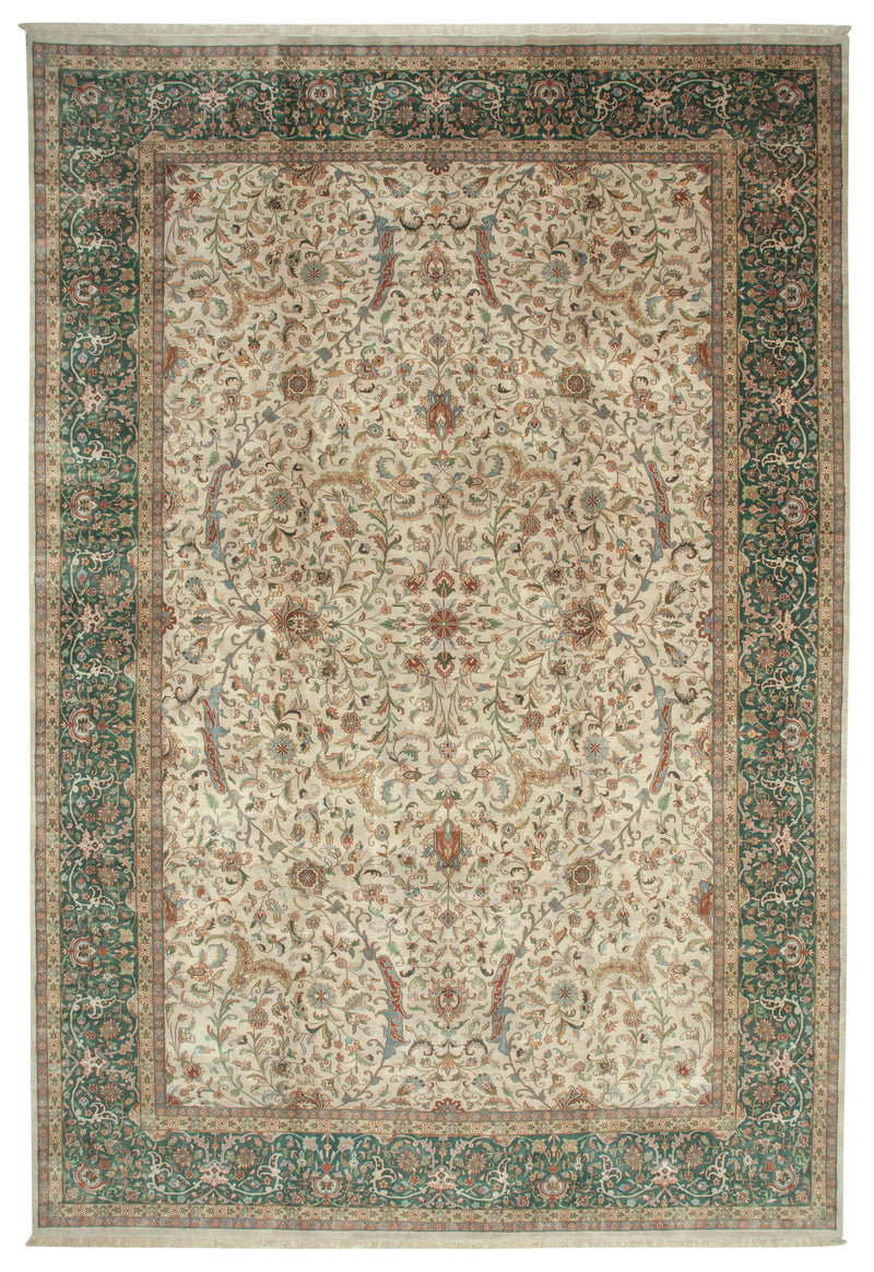 Vintage Uşak Halı Taban +N (20m² kadar) Rug - 3.63 x 5.45m