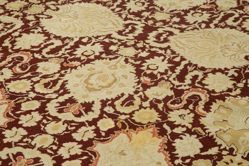 Vintage Uşak Halı Taban +N (20m² üstü) Rug - 3.96 x 5.72m