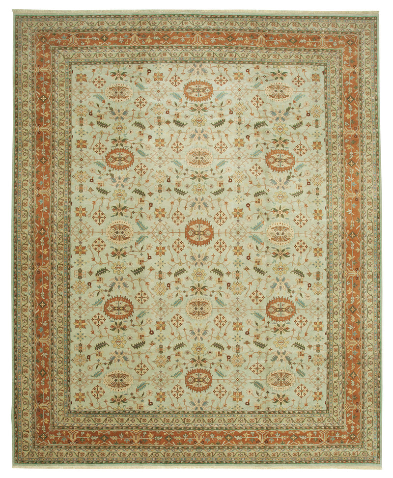 Vintage Uşak Halı Taban +N (20m² kadar) Rug - 3.62 x 4.50m - SamaRugs