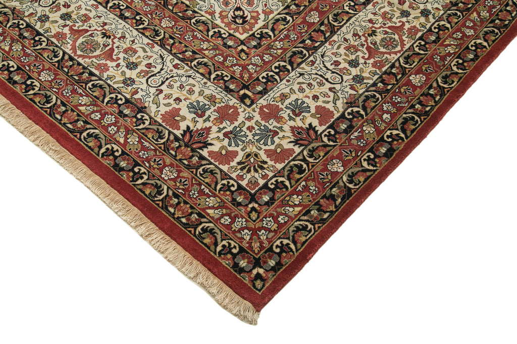 Vintage Uşak Halı Taban +N (20m² üstü) Rug - 3.70 x 5.48m