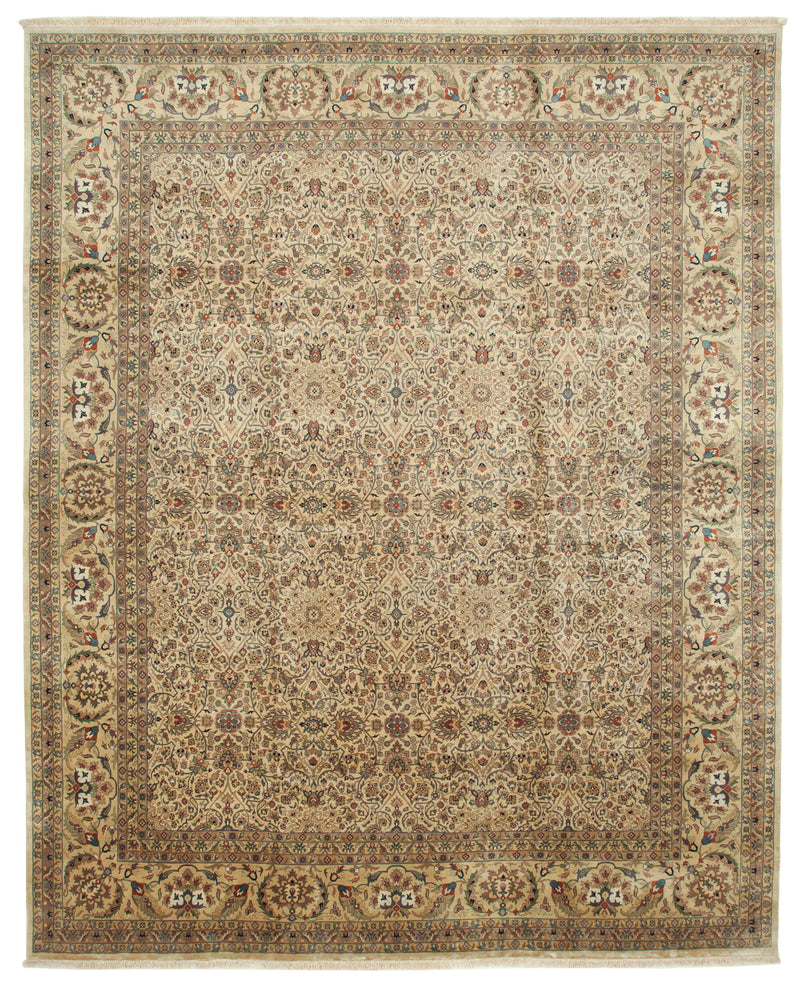 Vintage Uşak Halı Taban +N (20m² kadar) Rug - 3.67 x 4.55m