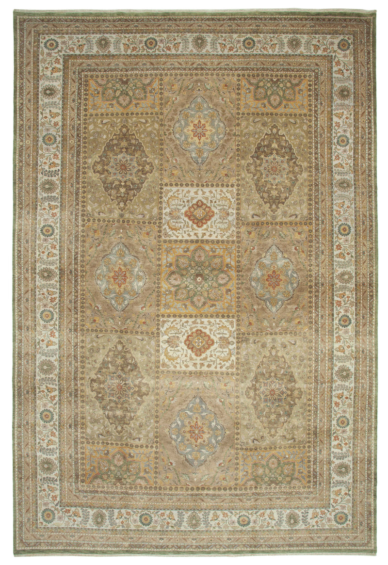 Vintage Uşak Halı Taban +N (20m² üstü) Rug - 3.66 x 5.54m - SamaRugs