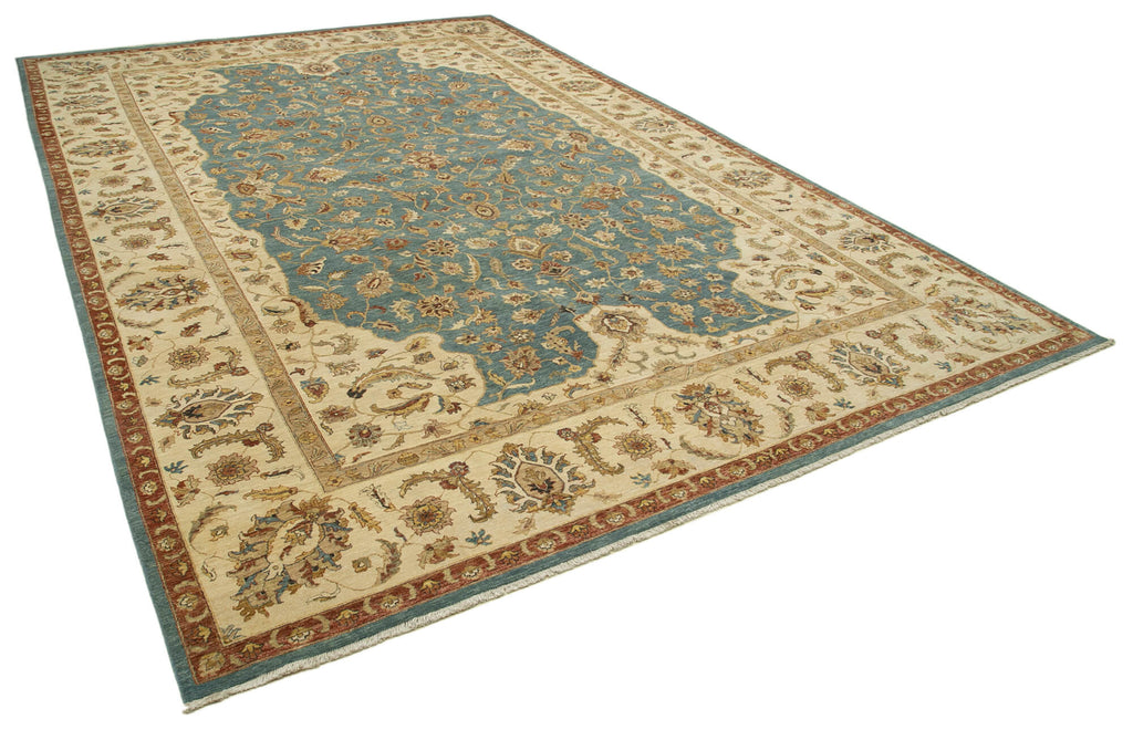 Vintage Uşak Halı Taban +N (20m² kadar) Rug - 3.64 x 5.46m