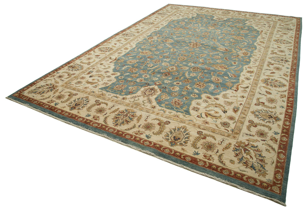 Vintage Uşak Halı Taban +N (20m² kadar) Rug - 3.64 x 5.46m