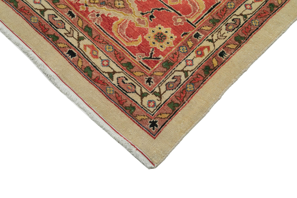 Vintage Uşak Halı Taban +N (20m² üstü) Rug - 4.20 x 5.37m