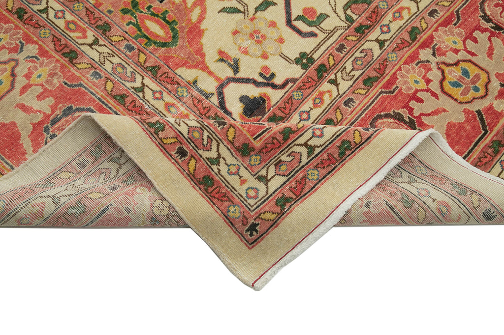 Vintage Uşak Halı Taban +N (20m² üstü) Rug - 4.20 x 5.37m