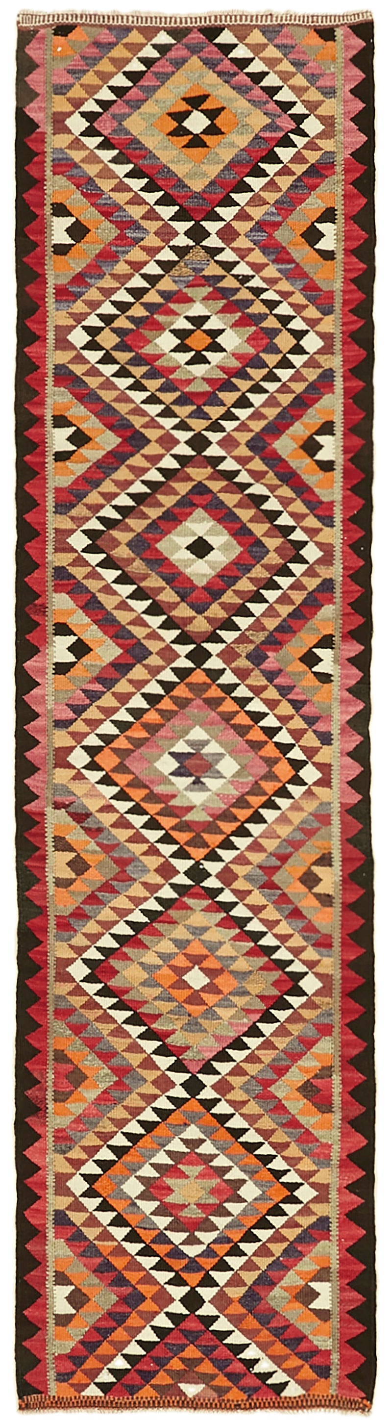 Heriki Kilim Runner 0.90 x 3.32m - SamaRugs