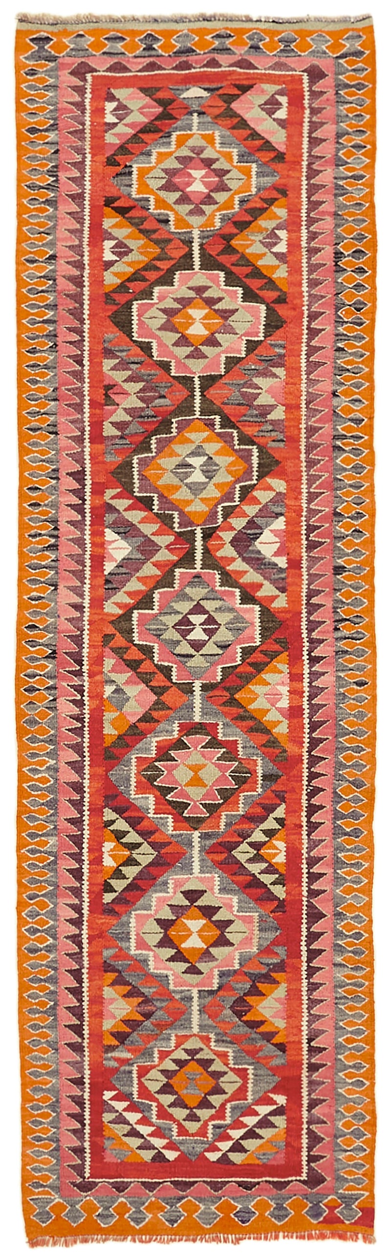 Heriki Kilim Runner 1.05x336m - SamaRugs