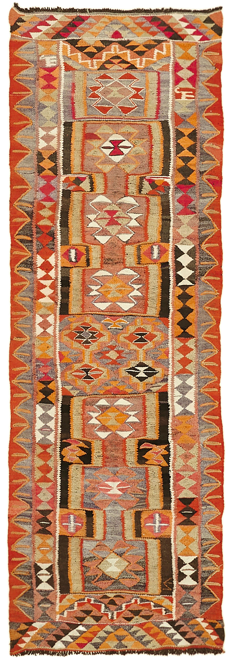 Heriki Kilim Runner 1.05x3m - SamaRugs