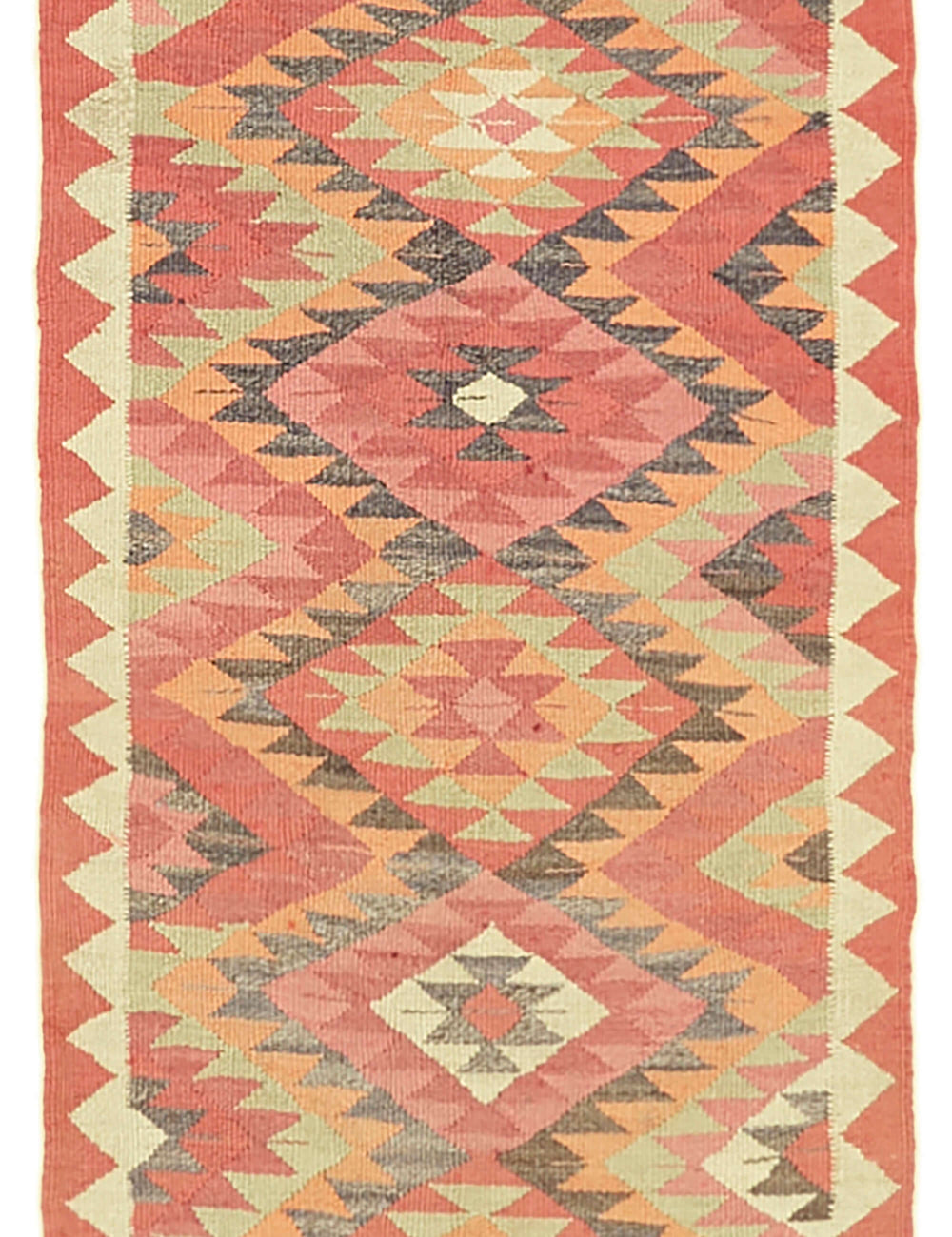 Vintage Heriki Kilim Runner - Wanderer 96x315cm