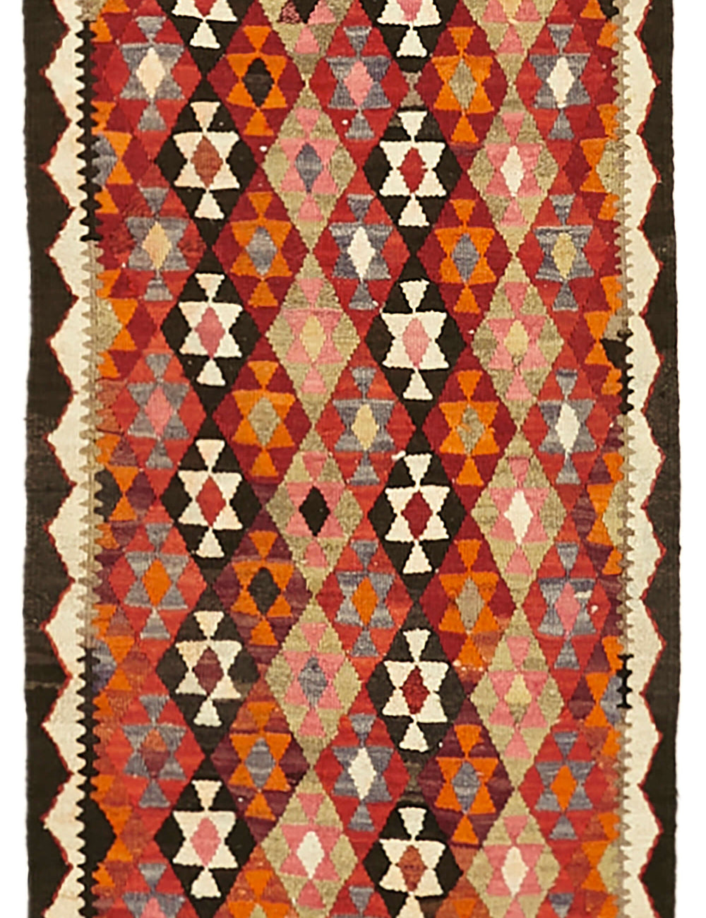Vintage Heriki Kilim Runner - Anatolian Passage 86x274cm