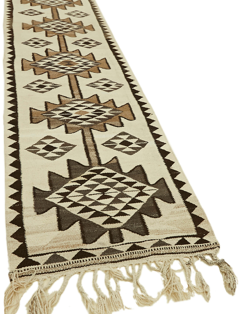 Vintage Heriki Kilim Runner - Heritage Trail 100x363cm
