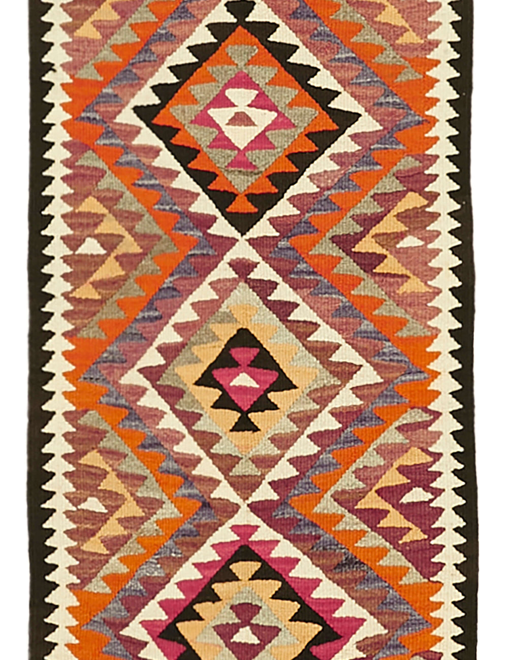 Vintage Heriki Kilim Runner - Old Soul 94x361cm
