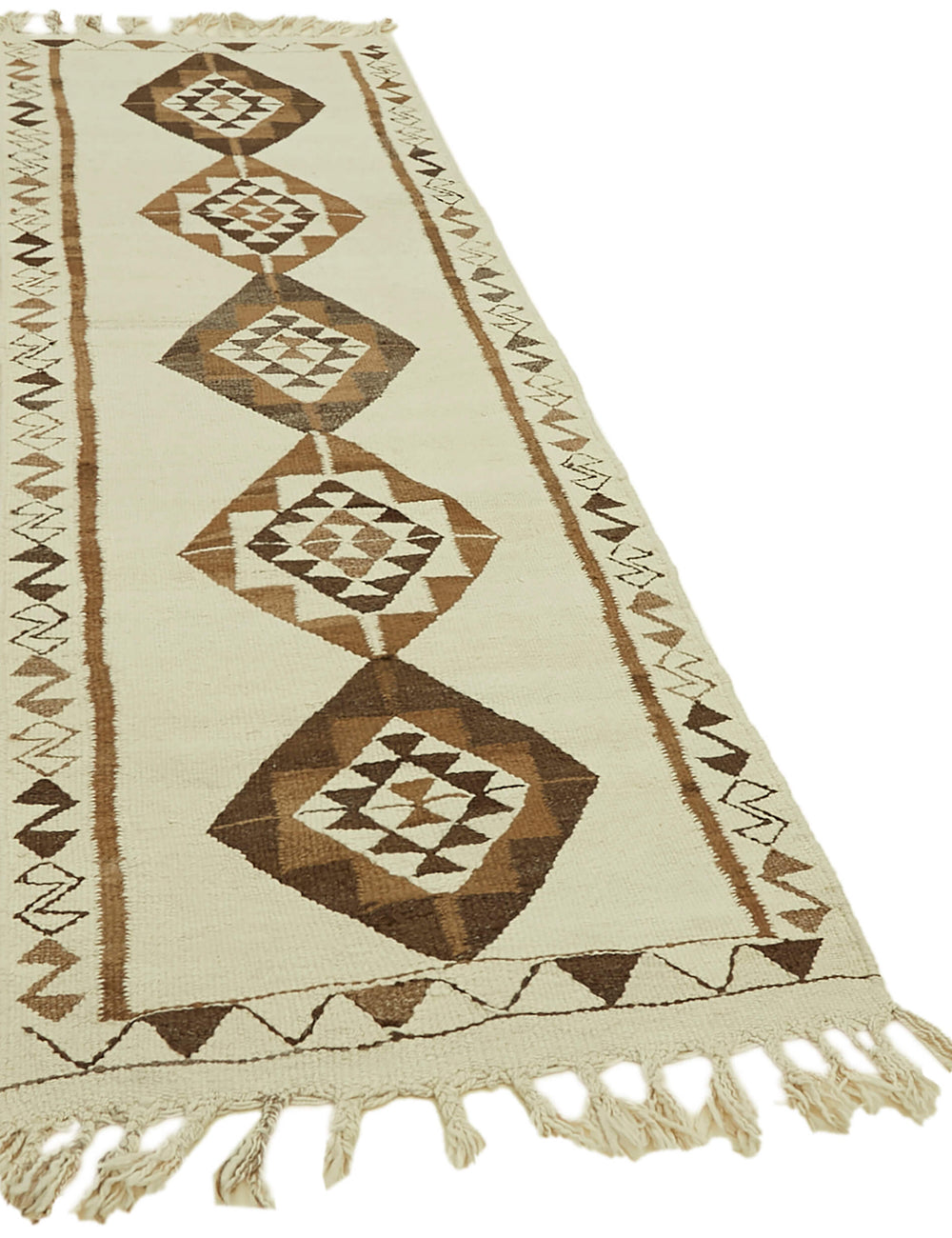 Vintage Heriki Kilim Runner - Wanderer 96x290cm