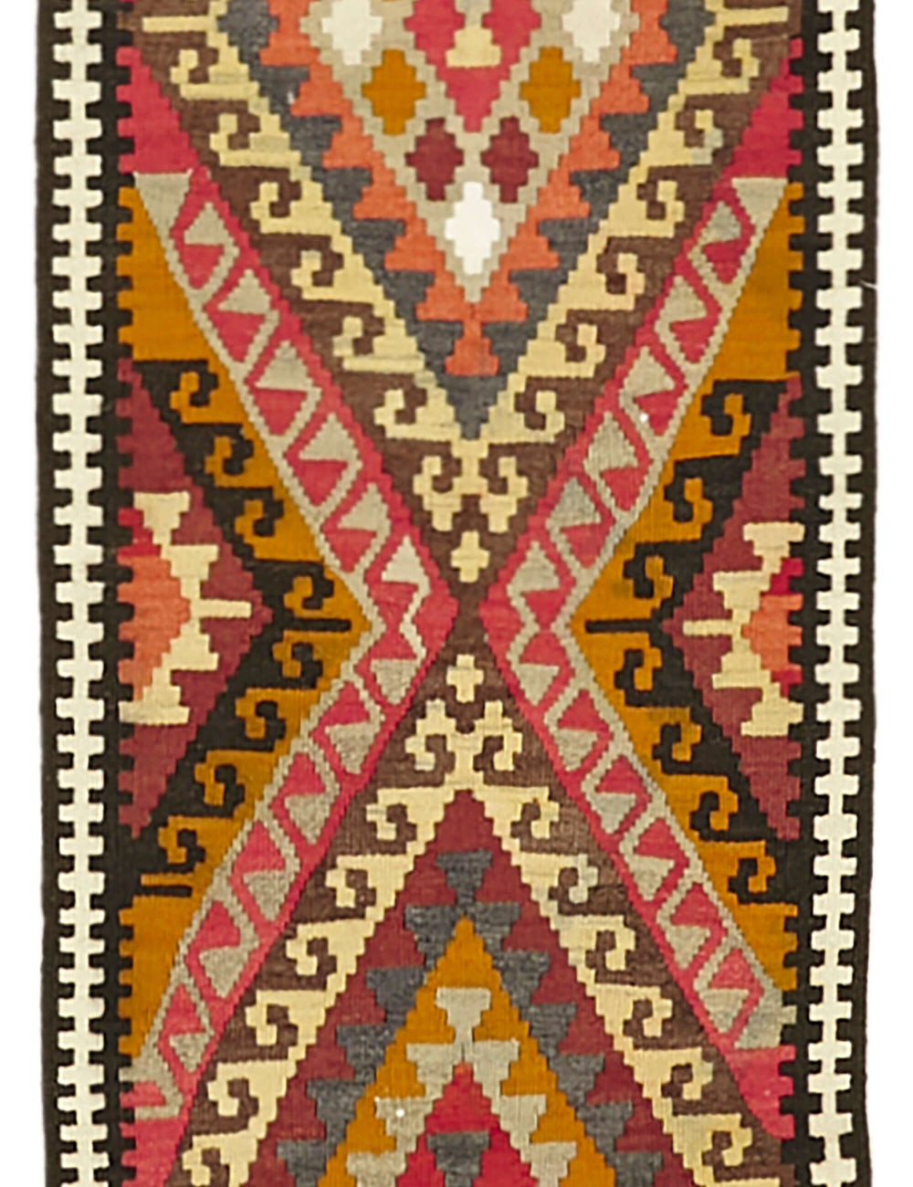 Vintage Heriki Kilim Runner - Nomad Heritage 84x368cm