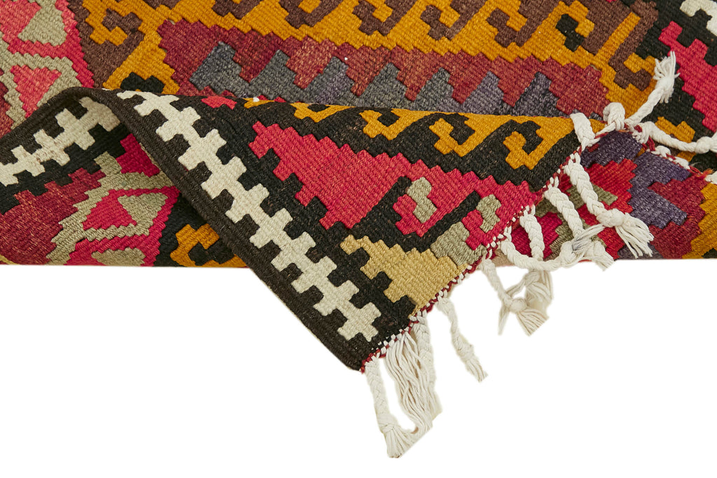 Vintage Heriki Kilim Runner - Nomad Heritage 84x368cm detail image 6 at Sama Rugs