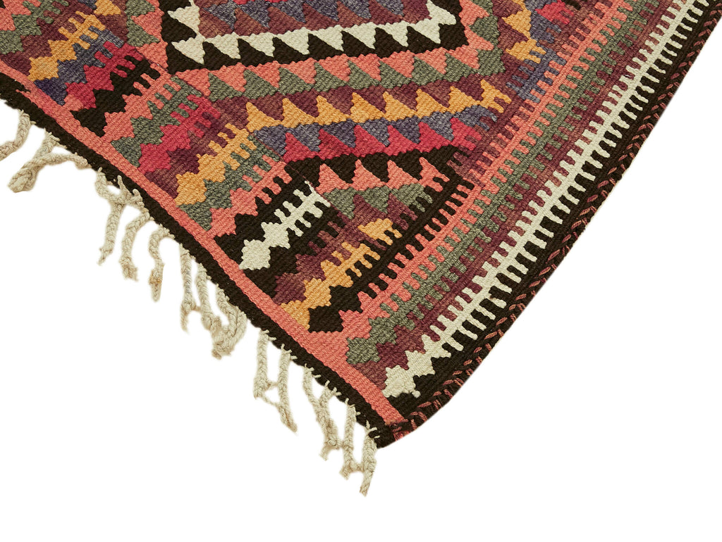 Vintage Heriki Kilim Runner - Anatolian Archive 92x316cm detail image 4 at Sama Rugs