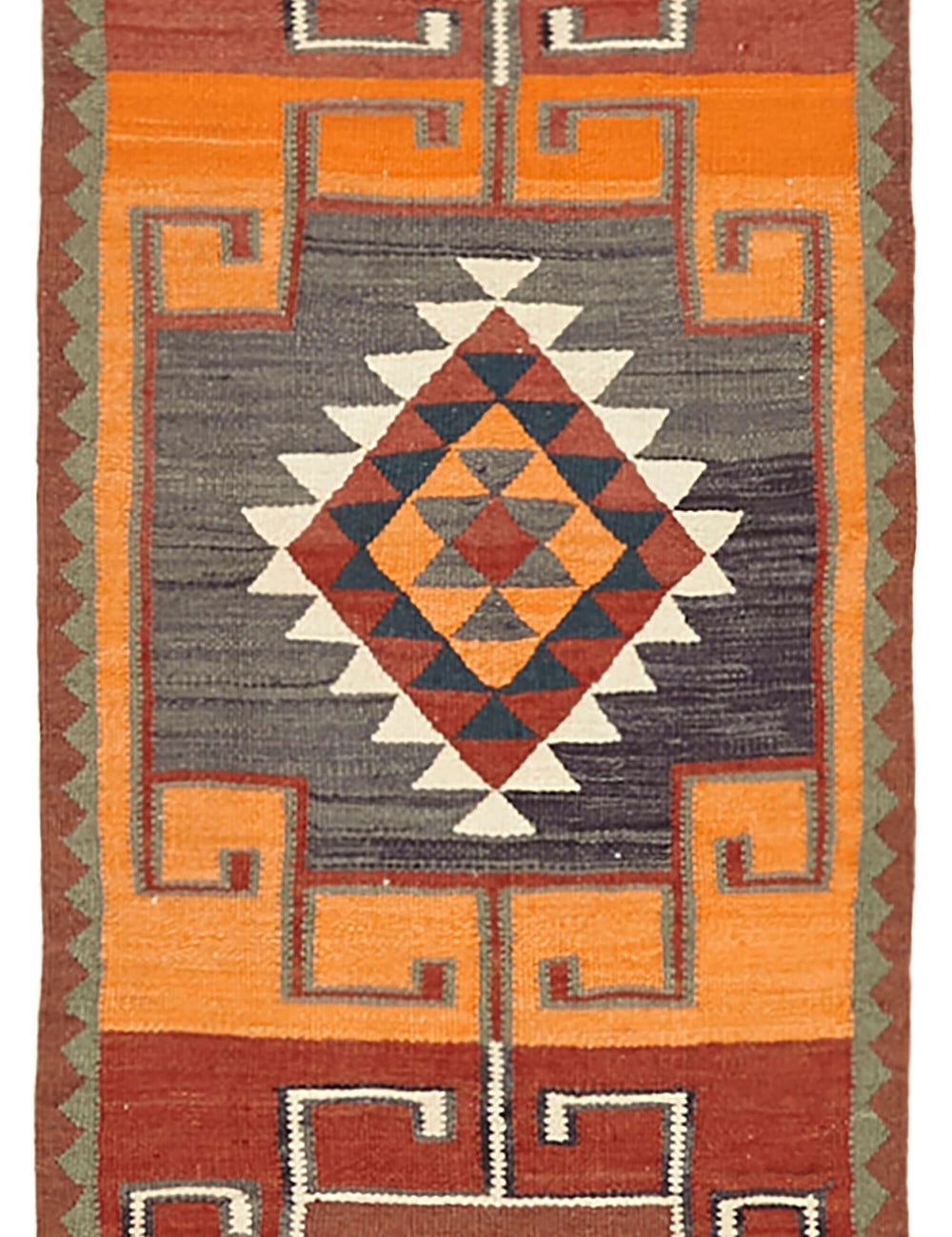 Vintage Heriki Kilim Runner - Nomad Heritage 90x318cm
