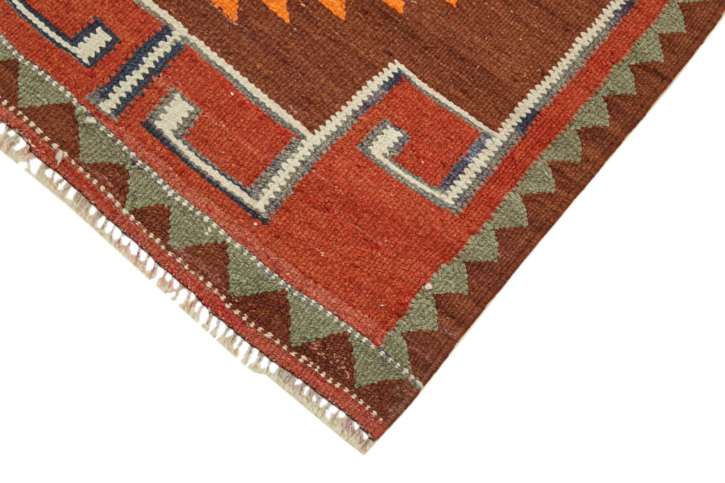 Vintage Heriki Kilim Runner - Nomad Heritage 90x318cm detail image 4 at Sama Rugs