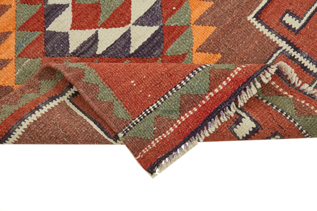 Vintage Heriki Kilim Runner - Nomad Heritage 90x318cm detail image 6 at Sama Rugs