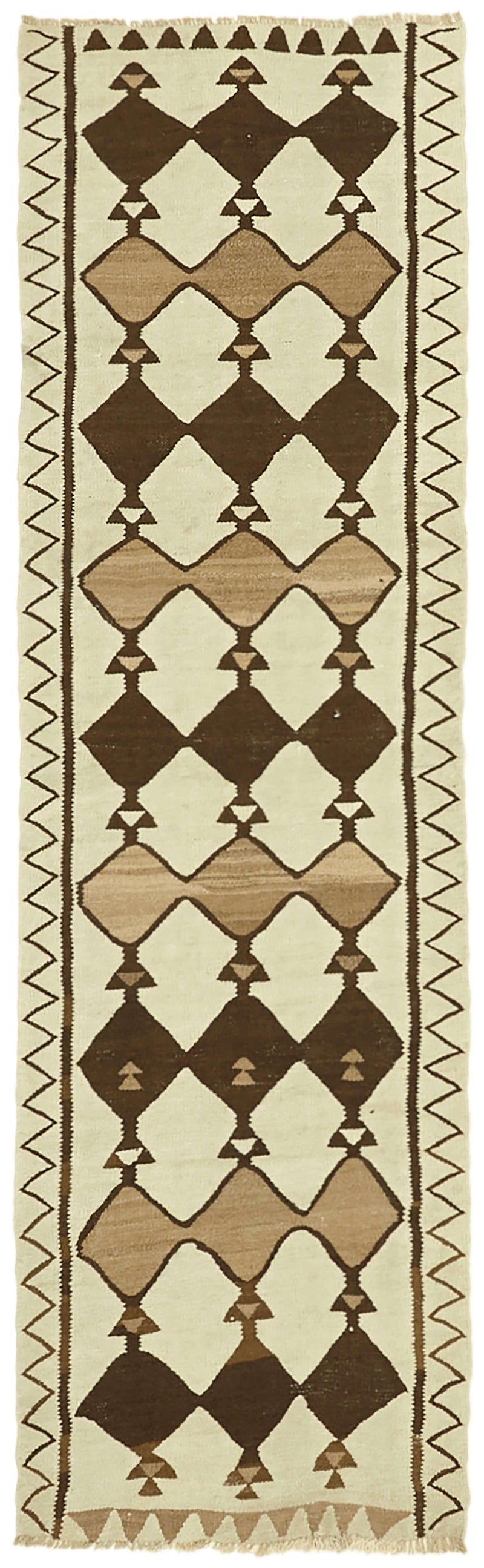 Vintage Heriki Kilim Runner - Anatolian Archive 92x305cm at Sama Rugs