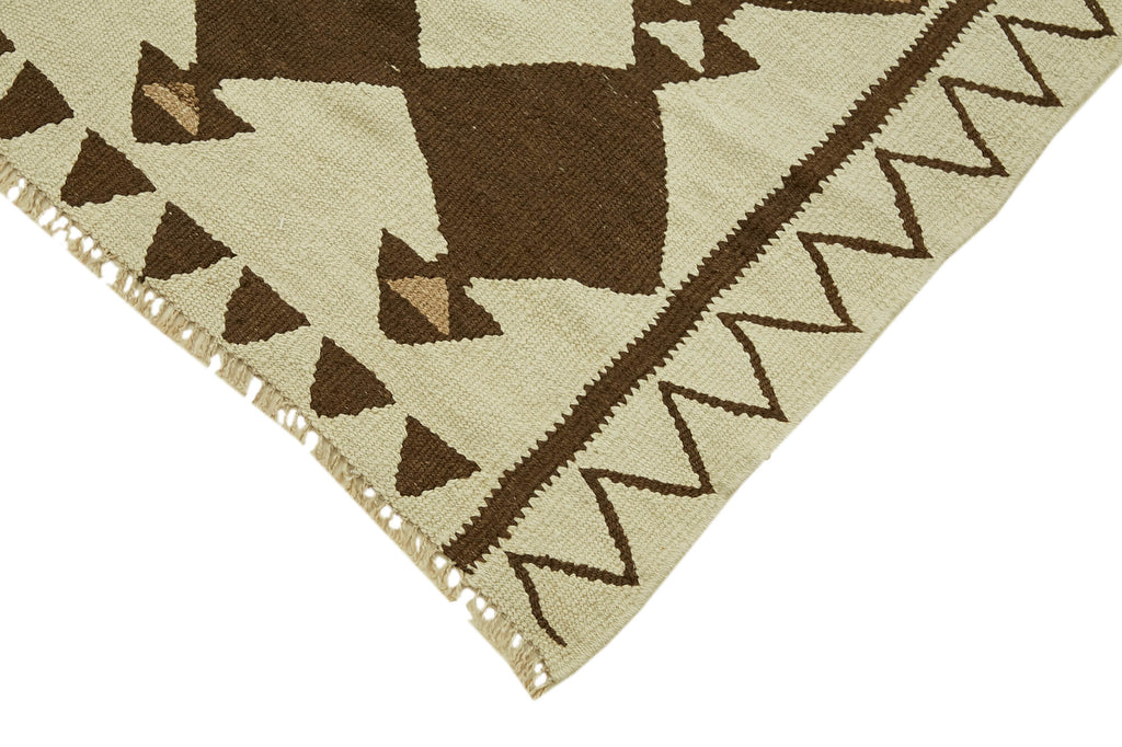 Vintage Heriki Kilim Runner - Anatolian Archive 92x305cm detail image 4 at Sama Rugs