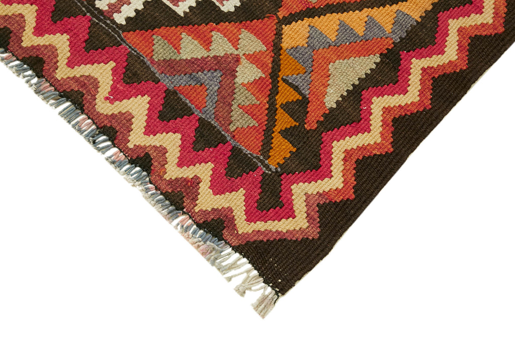 Vintage Heriki Kilim Runner - Old World Passage 80x350cm detail image 4 at Sama Rugs