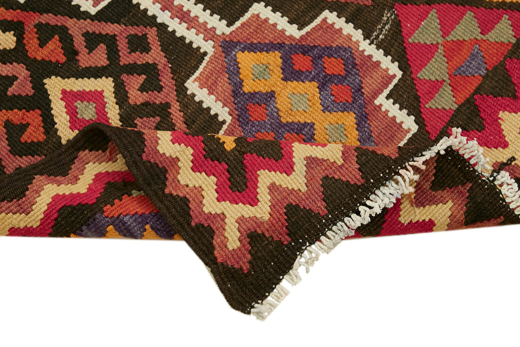 Vintage Heriki Kilim Runner - Old World Passage 80x350cm detail image 6 at Sama Rugs