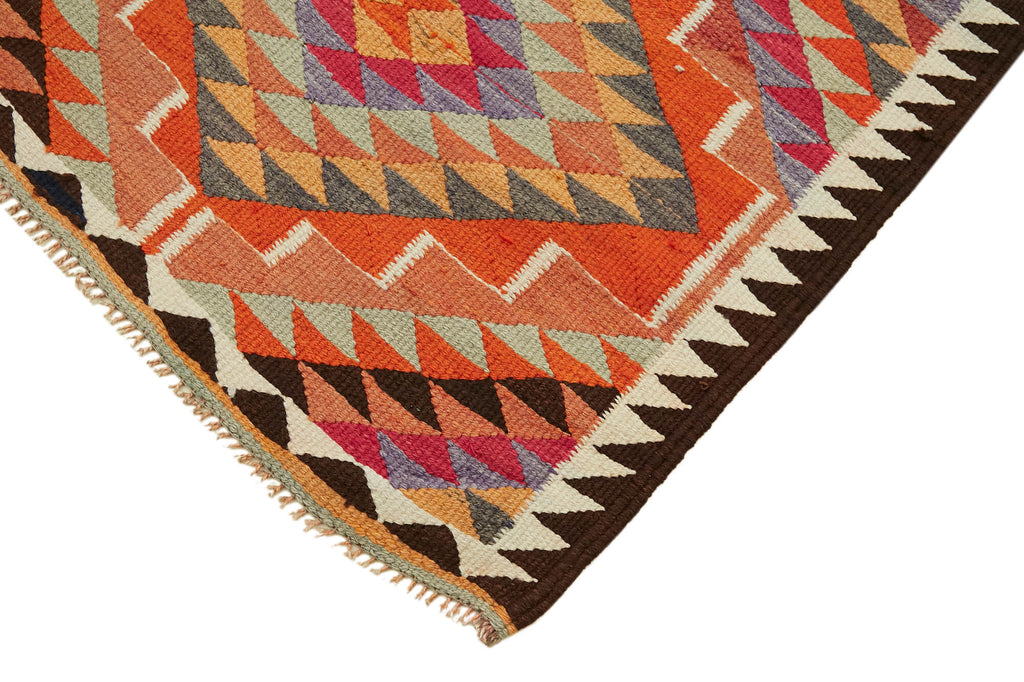 Vintage Heriki Kilim Runner - Global Heritage 90x322cm detail image 4 at Sama Rugs