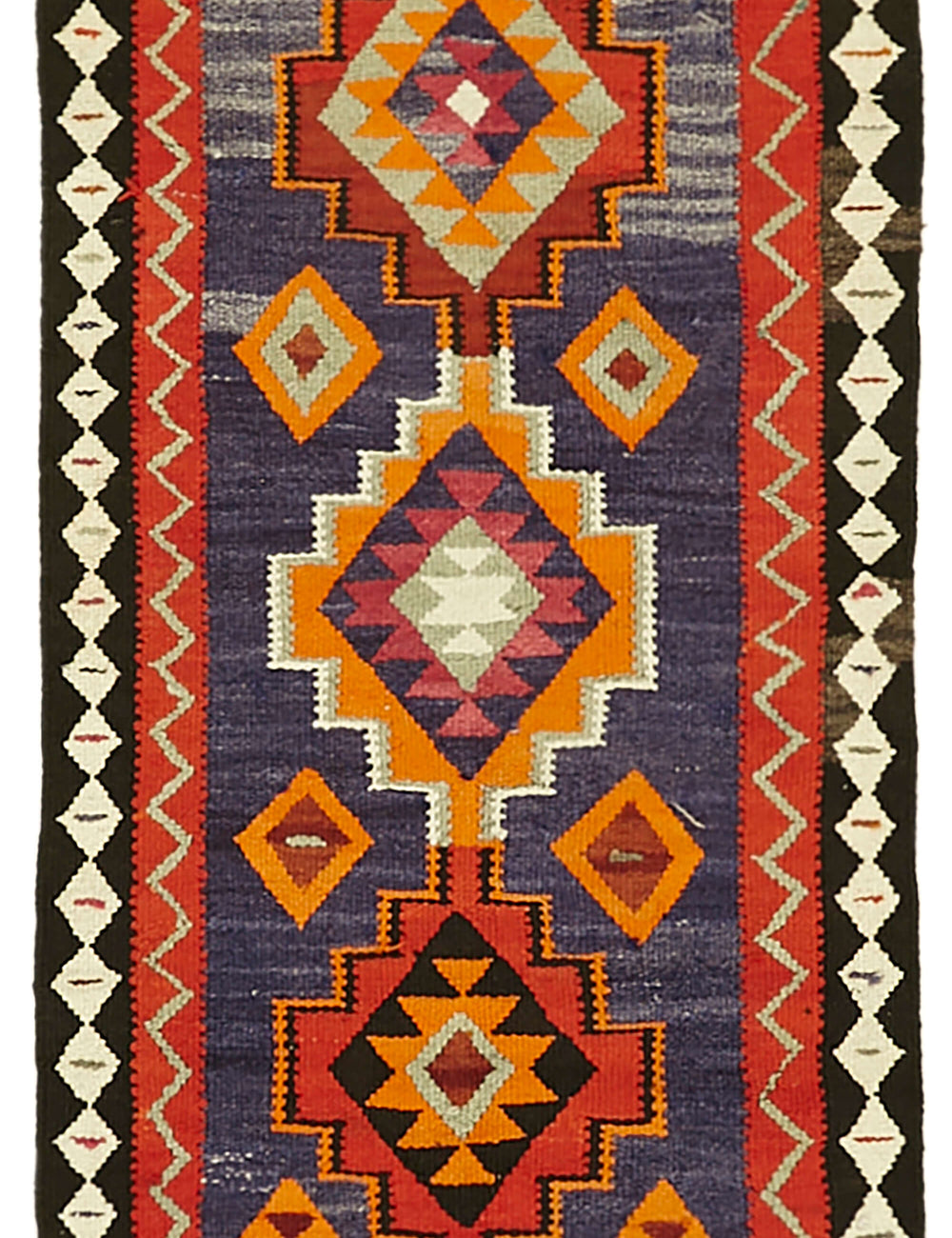 Vintage Heriki Kilim Runner - Timeless Passage 97x324cm