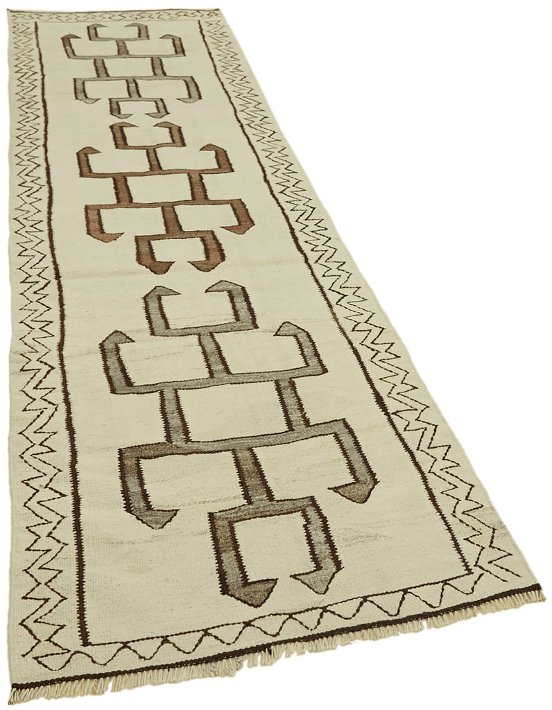 Vintage Heriki Kilim Runner - Heritage Trail 110x356cm detail image 2 at Sama Rugs