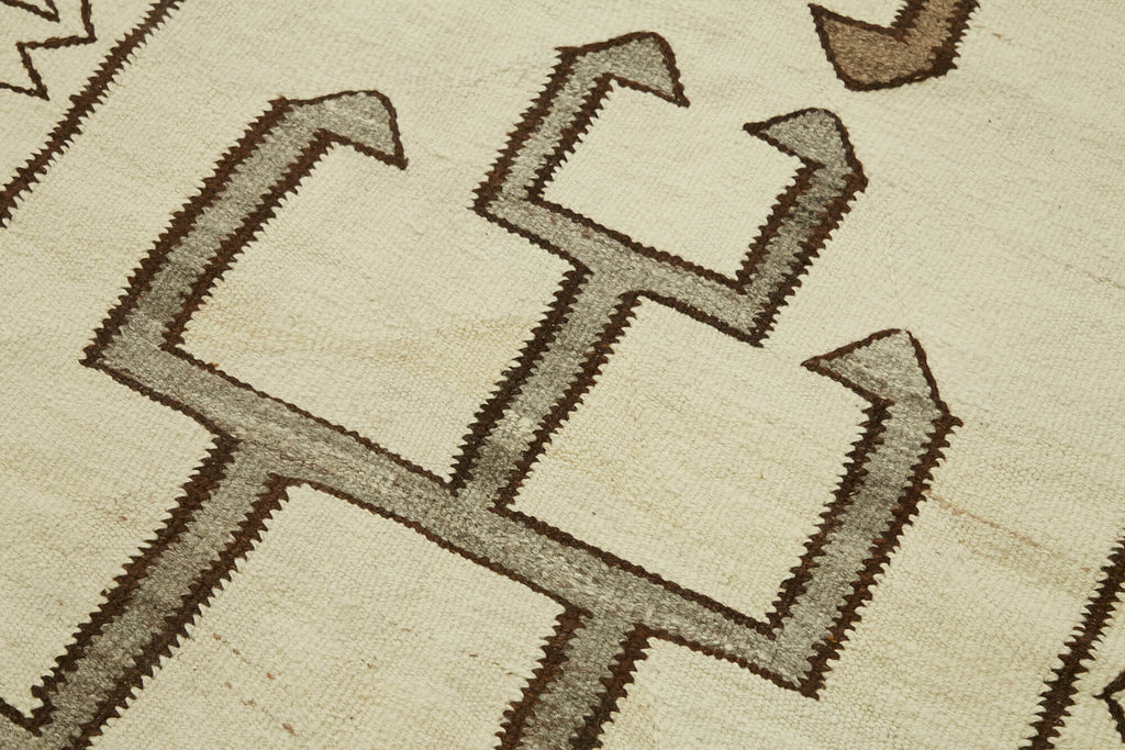 Vintage Heriki Kilim Runner - Heritage Trail 110x356cm detail image 5 at Sama Rugs