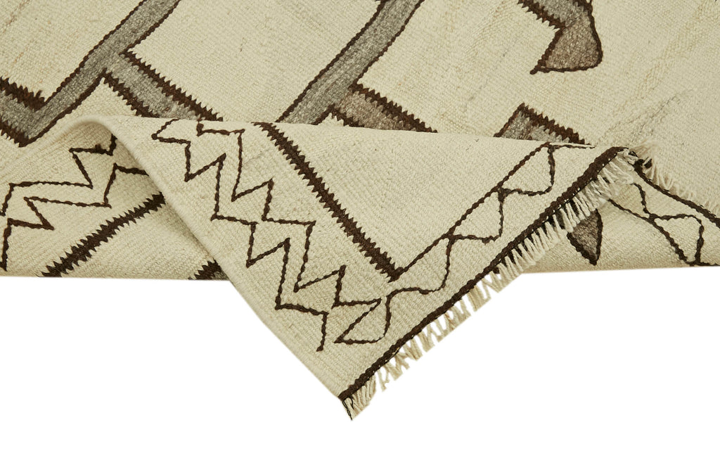 Vintage Heriki Kilim Runner - Heritage Trail 110x356cm detail image 6 at Sama Rugs