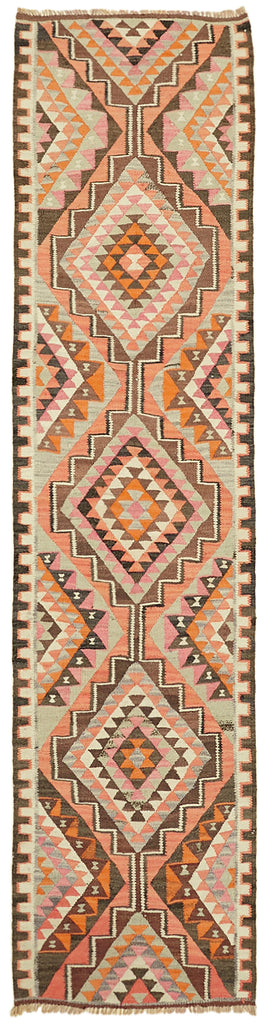 Vintage Heriki Kilim Runner - Old Soul 90x344cm at Sama Rugs