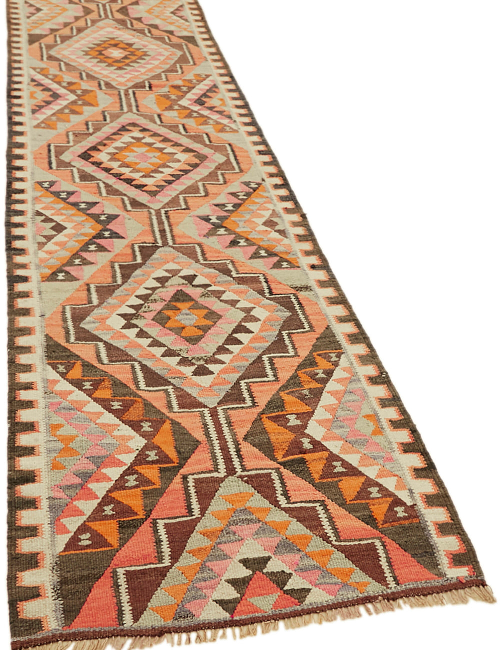 Vintage Heriki Kilim Runner - Old Soul 90x344cm