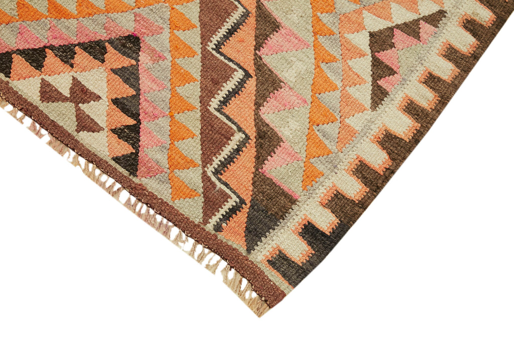 Vintage Heriki Kilim Runner - Old Soul 90x344cm detail image 4 at Sama Rugs