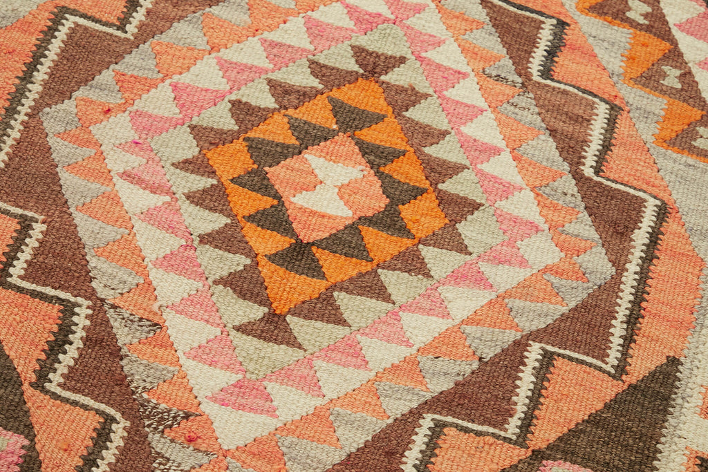 Vintage Heriki Kilim Runner - Old Soul 90x344cm detail image 5 at Sama Rugs