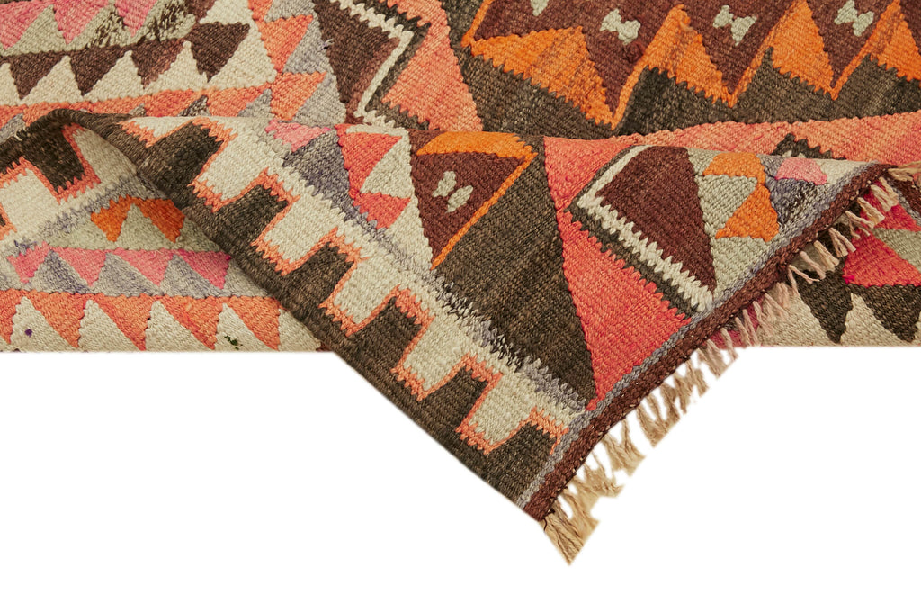 Vintage Heriki Kilim Runner - Old Soul 90x344cm detail image 6 at Sama Rugs