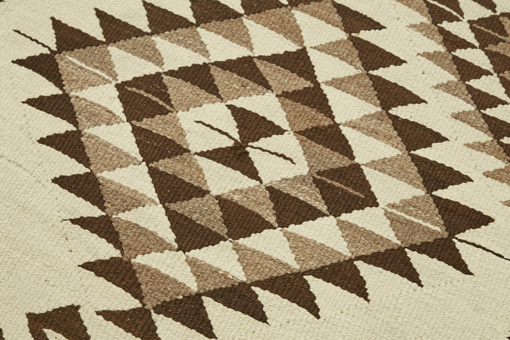 Vintage Heriki Kilim Runner - Crafted Archive 95x373cm detail image 5 at Sama Rugs
