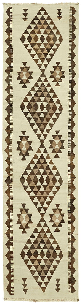 Vintage Heriki Kilim Runner - Heritage Weave 96x360cm at Sama Rugs
