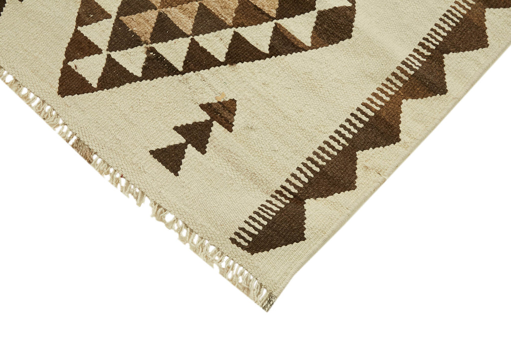 Vintage Heriki Kilim Runner - Heritage Weave 96x360cm detail image 4 at Sama Rugs