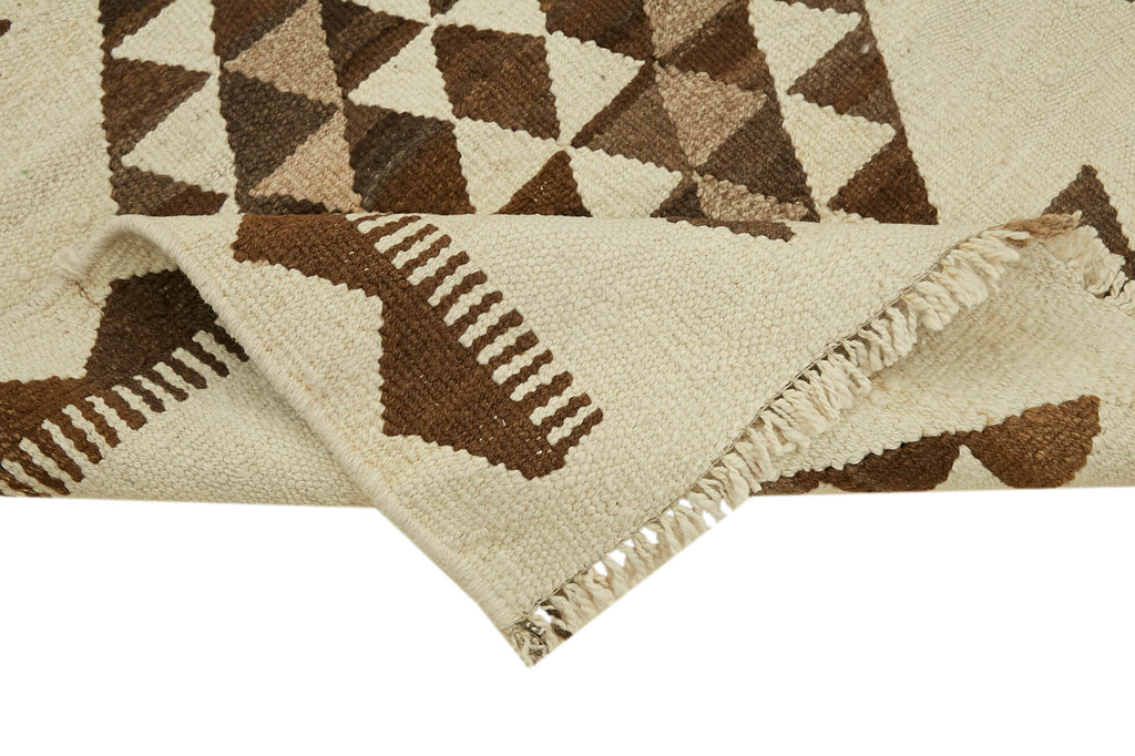 Vintage Heriki Kilim Runner - Heritage Weave 96x360cm detail image 6 at Sama Rugs