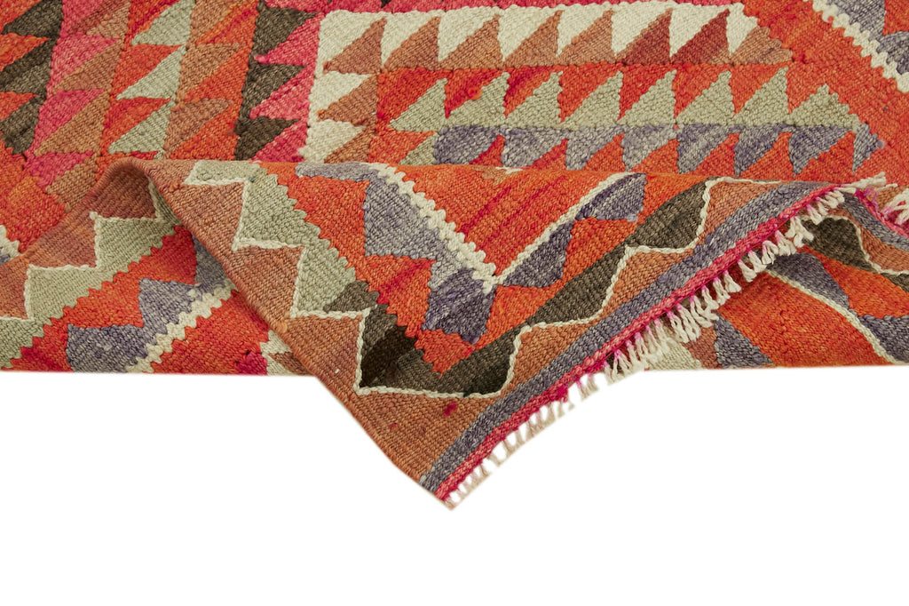 Vintage Heriki Kilim Runner - Nomad Heritage 92x320cm detail image 6 at Sama Rugs