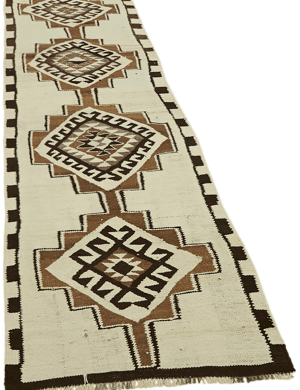 Vintage Heriki Kilim Runner - Anatolian Archive 90x310cm