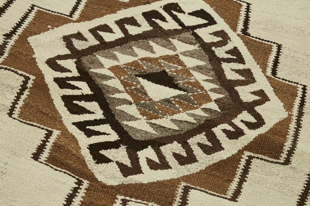 Vintage Heriki Kilim Runner - Anatolian Archive 90x310cm detail image 5 at Sama Rugs