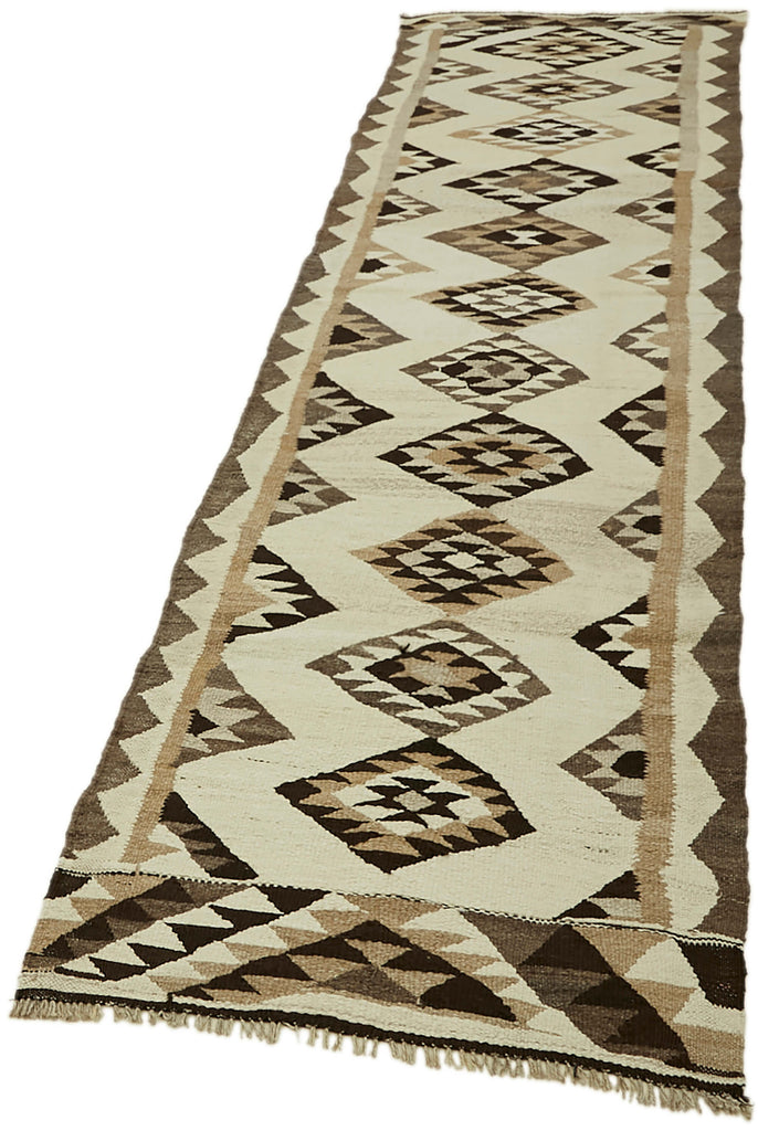 Vintage Heriki Kilim Runner - World Collected 87x334cm detail image 3 at Sama Rugs